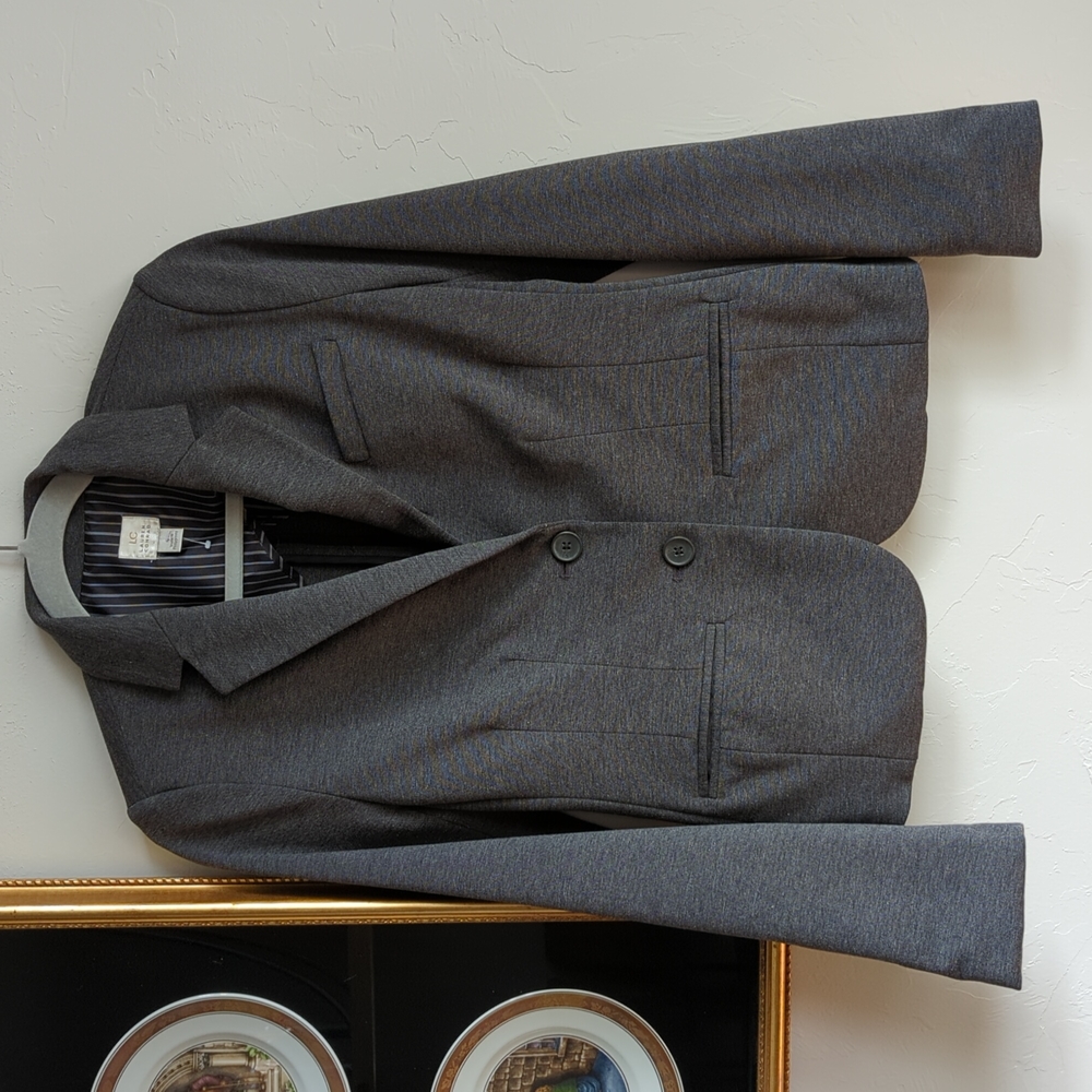 LC LAUREN CONRAD Gray Blazer Size 4 Office Work Formal
